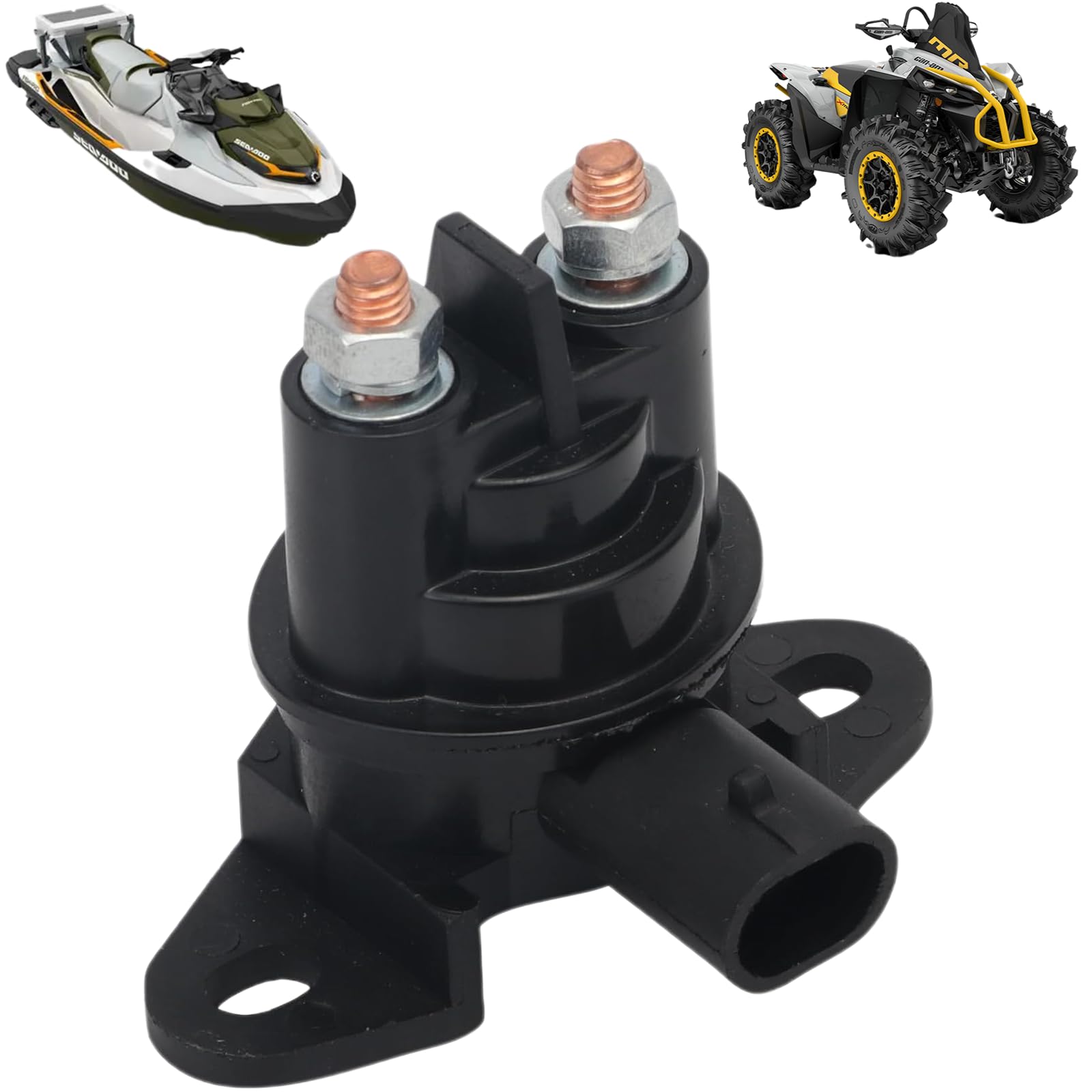 RAJBMT 278003012 278003012 Starter Solenoid Relay Switch for Can-am Defender HD5/8/10 500 800 1000 Maverick Max X3 1000R for Seadoo xp GTI GTX Speedster Sportster Challenger 1800-image-22
