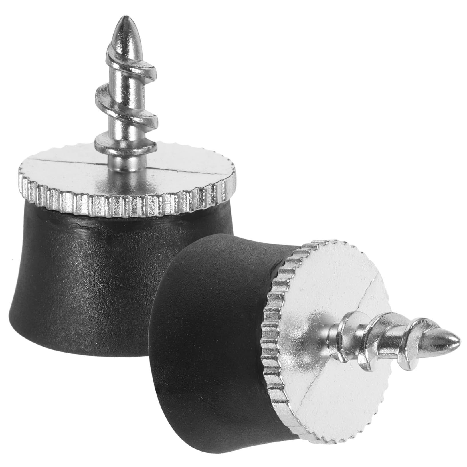 UPKOCH 2Pcs Rubber Sucker Tool Suction Cup for Putter Grip Lightweight and Handy Accessories for Training Black