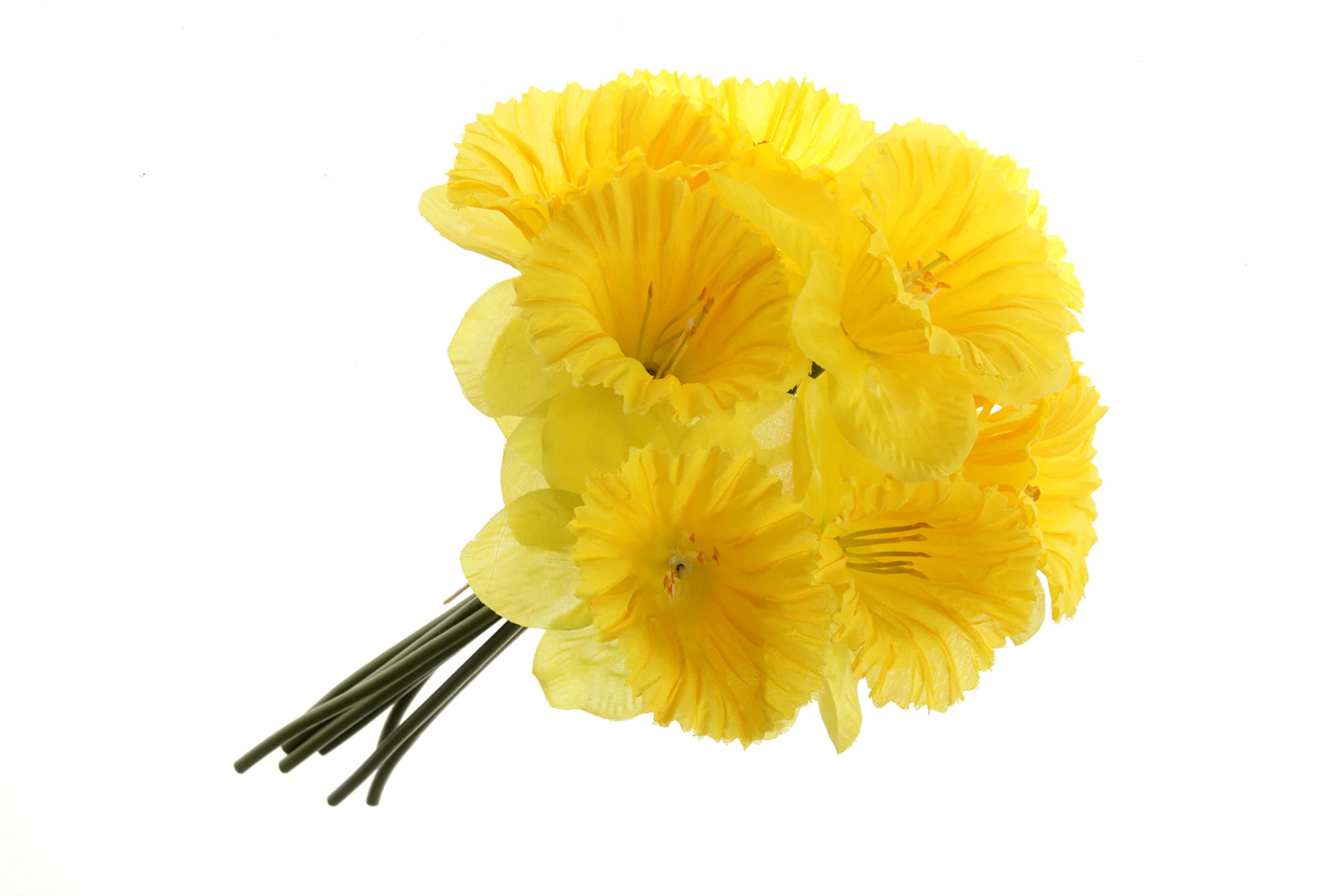 Corsage Creations - Daffodil Bunch - Yellow (9 heads, 33cm long)