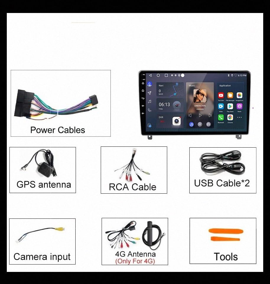 GPS Peugeot 407 Evita Perderte con Navegador Táctil de 64G 6