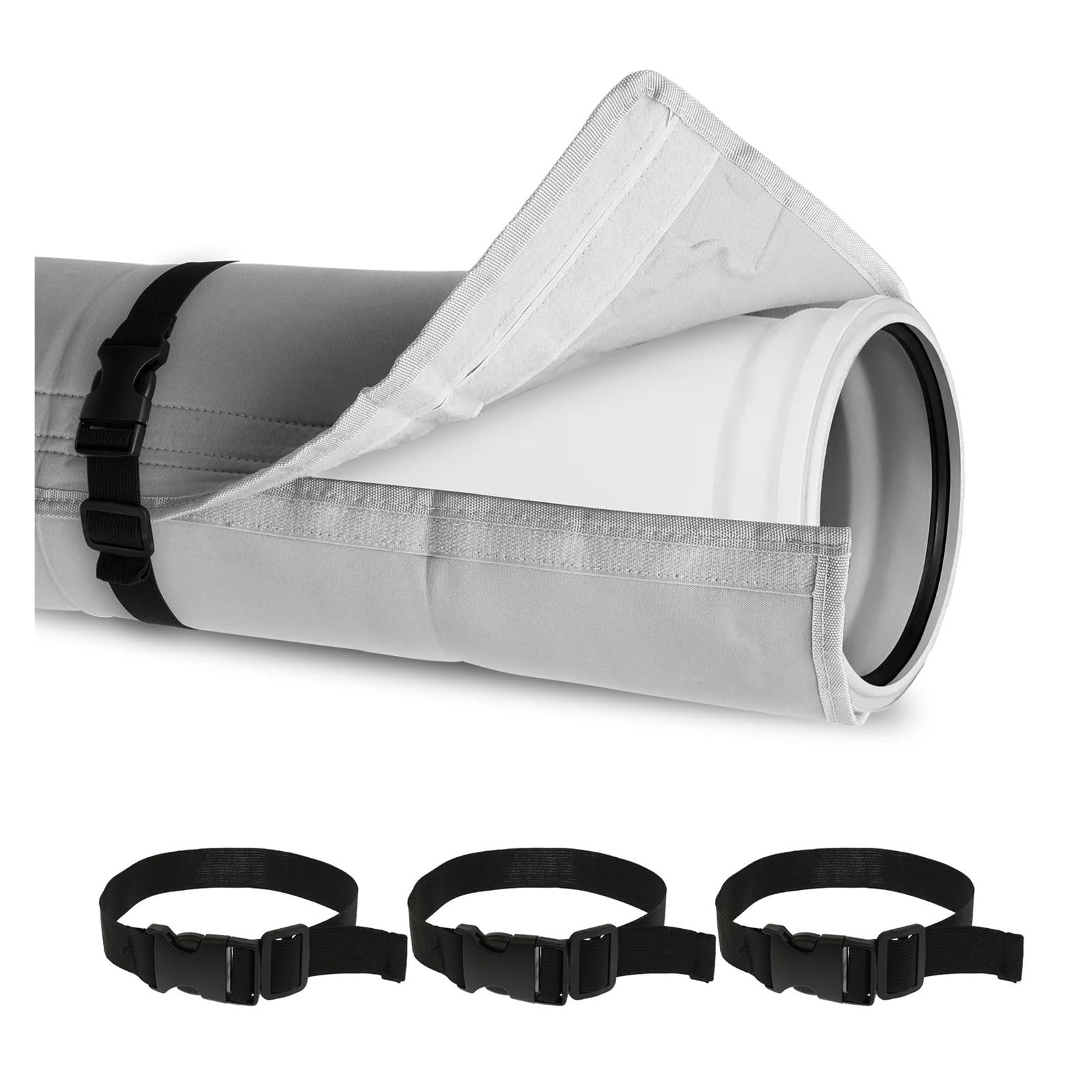 Air Conditioner Hose Cover Universal Exhaust Pipe Wrap Protection Waterproof Dustproof Heat Insulation Tool All Weather Protection