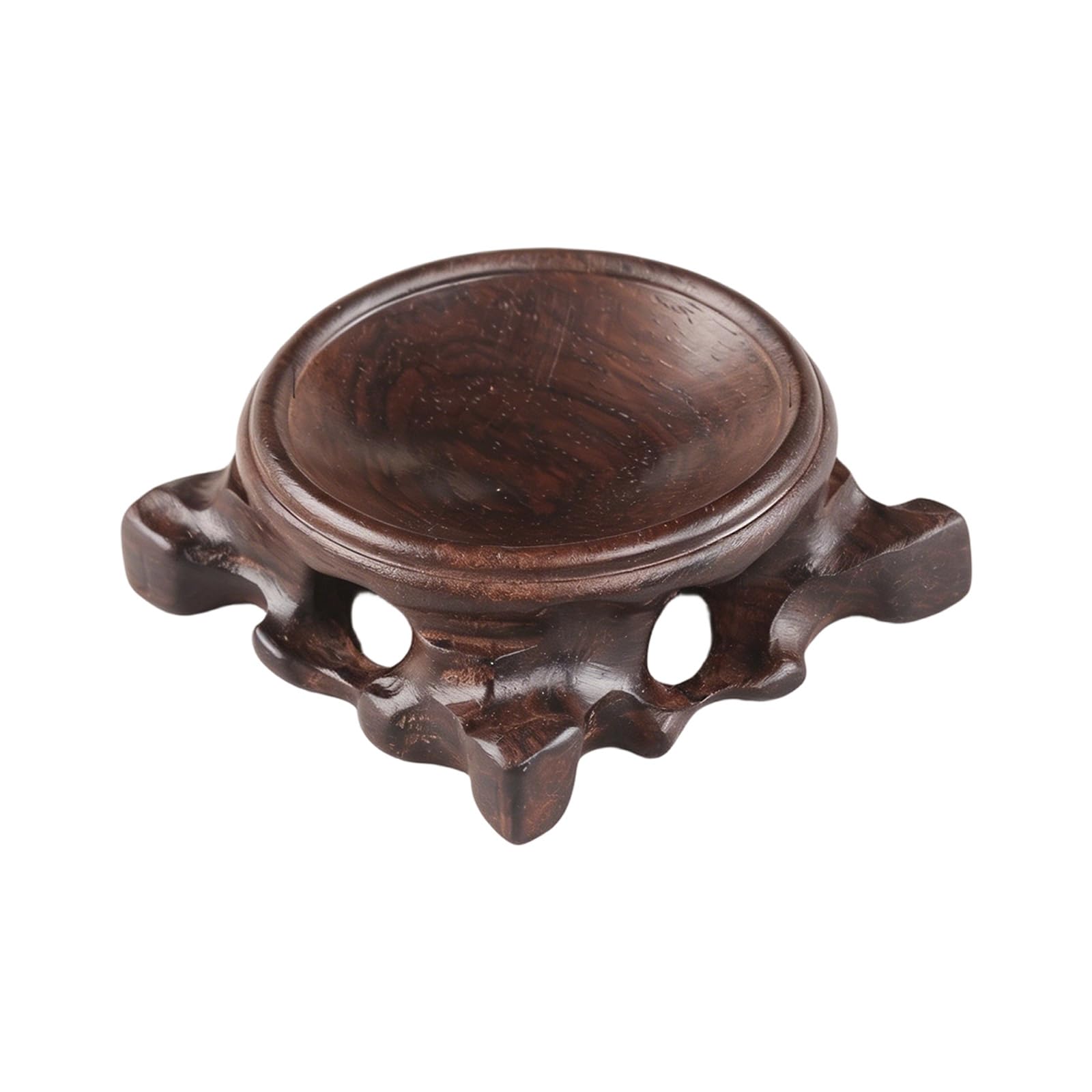 NRVTRE Wooden Stand for Exhibiting Small Collectibles and Ornaments Display Holder Enhances Any Interior Space Wooden Display Stand