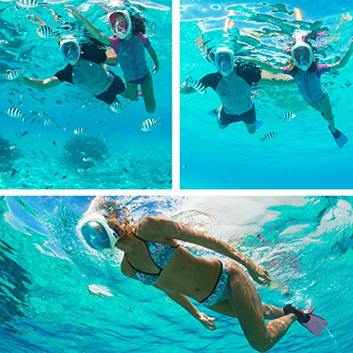 SWAMPLAND Maschera Snorkel Easybreath, Maschera