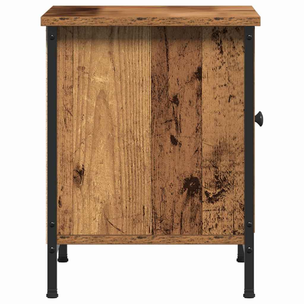 Mobile TV 60 x 35 x 45 cm in Legno Vecchio Ingegnerizzato con Spazio di Archiviazione, Supporto per Televisore e Console, Design Moderno adatto a Soggiorno e Camera