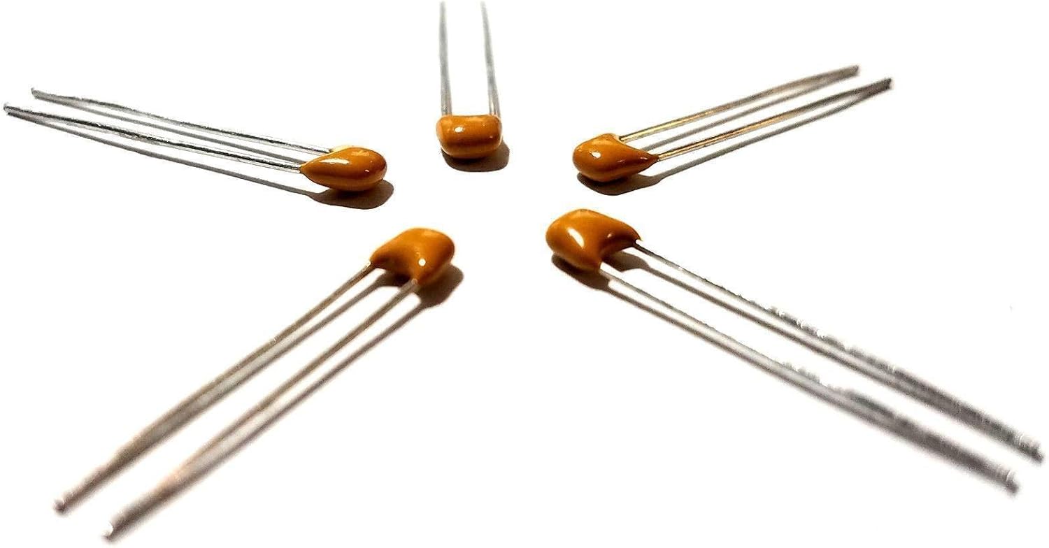 Juried Engineering MultiComp .022 uF, 50 V, ± 5%, Radial Multilayer Ceramic Capacitor NP0 Breadboard-Friendly (Pack of 50)
