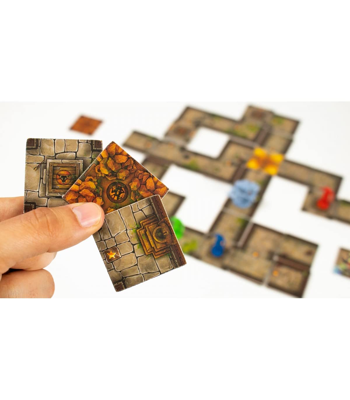 Atomo Games DEDALO'S. Juego de Mesa del Laberinto del minotauro