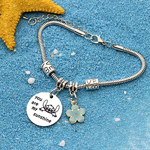 Maxforever Dames meisjessieraden, "You are My Sunshine" bedelarmband voor dochter, nichtje, meisjes - Image 6