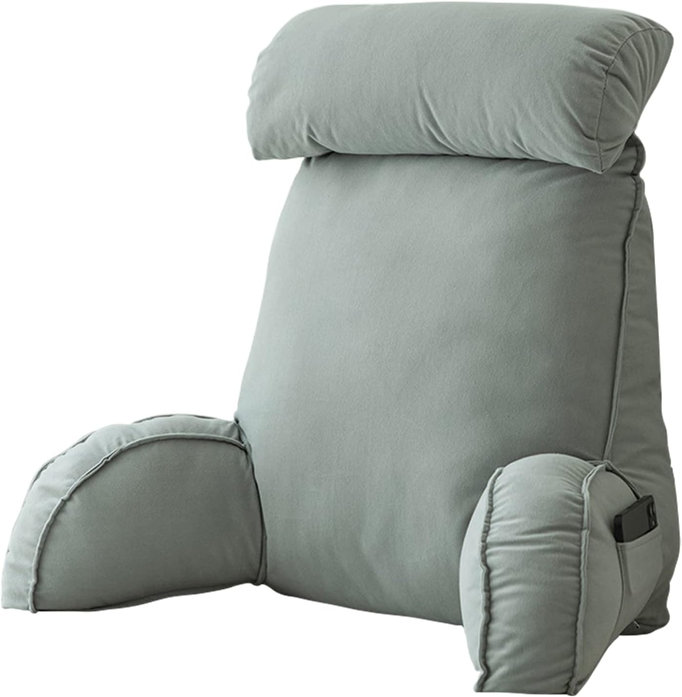 Extra Large Reading Pillow Detachable Bed Rest Reading Pillow With