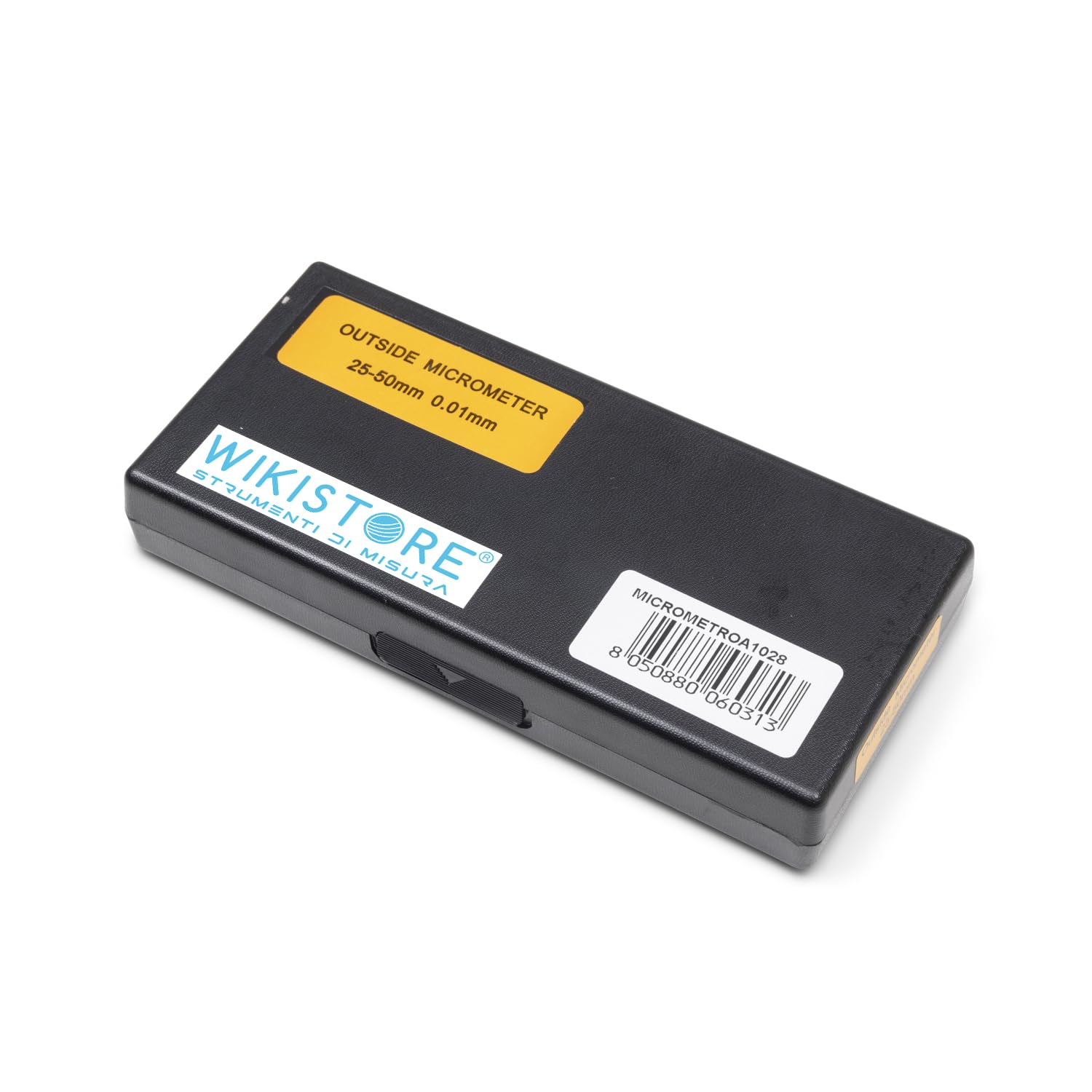 MICROMETRE PROFESSIONNEL 25-50 mm, Micromètre Centésimal, Précision Industrielle avec Arceau en Alliage Léger, Système d'Embrayage et Levier de Verrouillage, Outil de Travail Précis