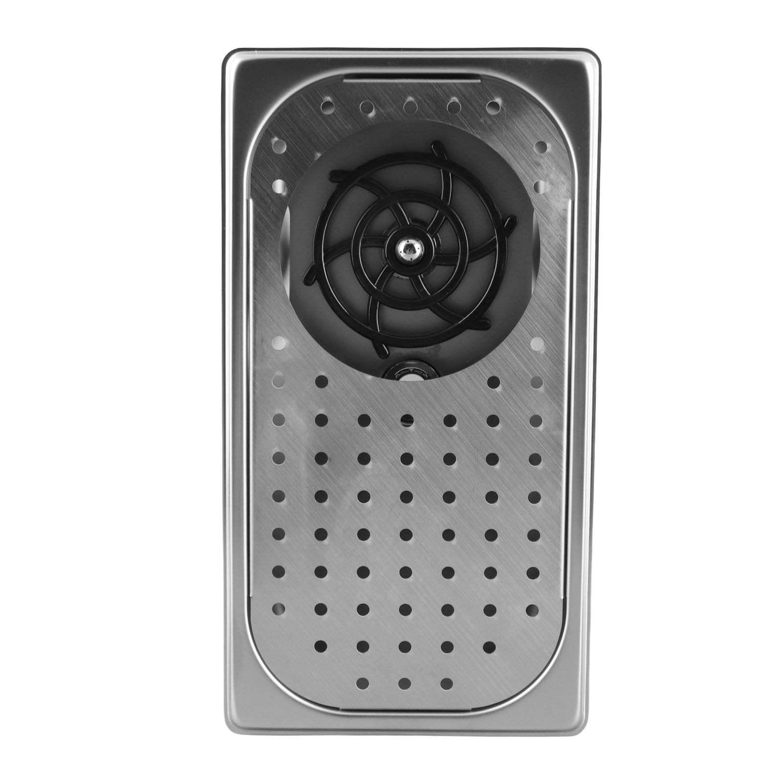 Tnfeeon Enjuagador de Vidrio Lavador de Tazas de Acero Inoxidable con Rociador de Alta Presión de 360 ​​​​grados Operación Automática para Mostradores de Cafeterías y Fregaderos de Cocina Ocupados