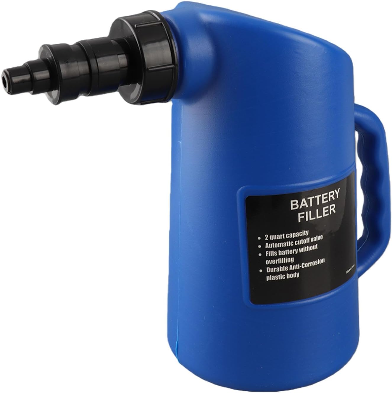 Akozon Battery Filler Bottle, 2L Battery Filler Car Battery Filler Liquid Filling Tool Auto Car Deep Cycle Jug Battery Water Filler