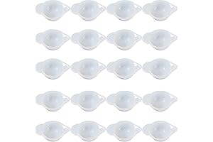 GXXMEI 20PCS Silicone Mold Cup Dispenser for Easy Color Mixing