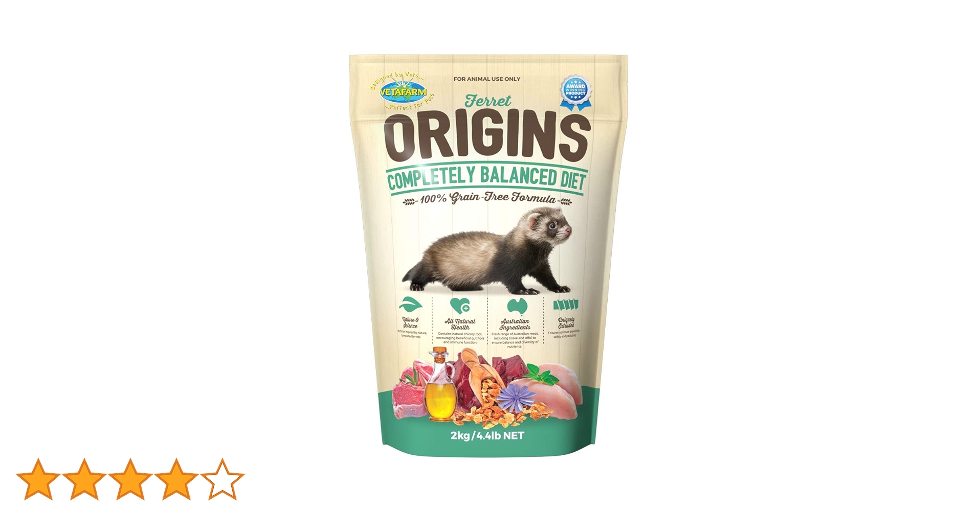 Amazon | フェレット オリジンズ 2kg | Vetafarm Products