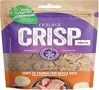 Snack Desidratado Natural Crisp de Frango Batata Doce 20g