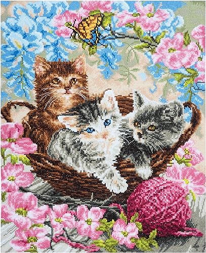 Trimits Large Cross Stitch Kits, Counted Embroidery Needlework for Adults Beginners Kids Christmas Gifts Wall Art - Image 3
