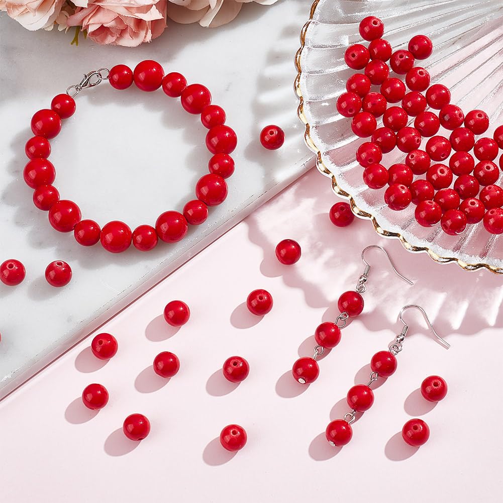 Collana Perline Pietra Preziosa Rondelle Giada Rossa Brasile 2x4 Mm - Foto 3