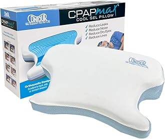 ContourCPAPMax Pillow Cool, Pillow w/Beige Pillowcase