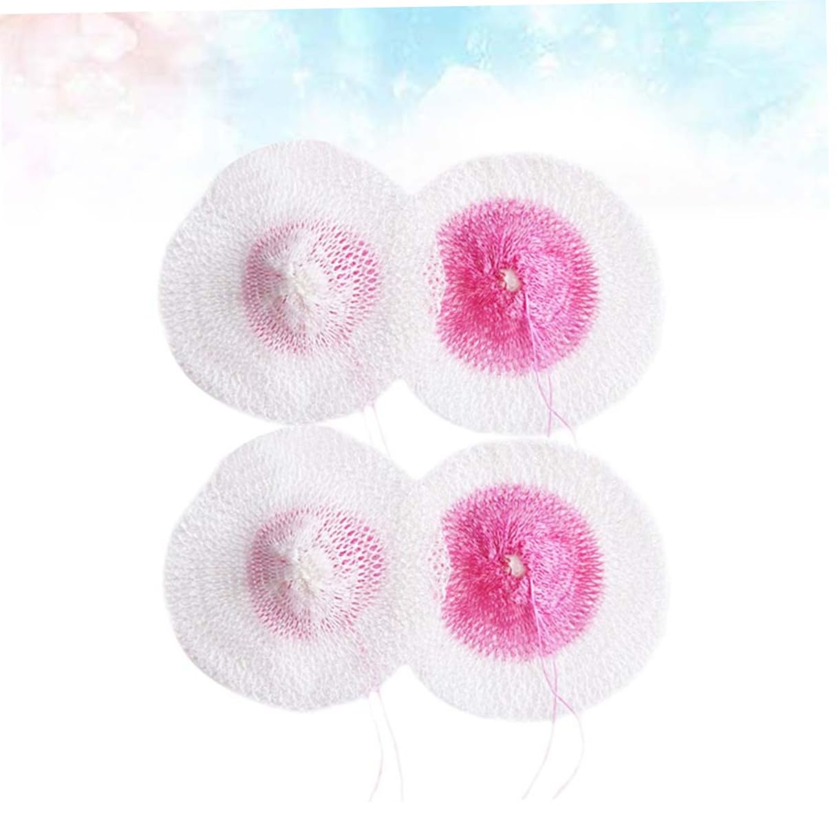 Luxshiny 4 Pack Gas Lantern Mantles for Camping Gas Lamp Mantles Gauze Wick Cover for Propane Lanterns Safe Easy to Fit