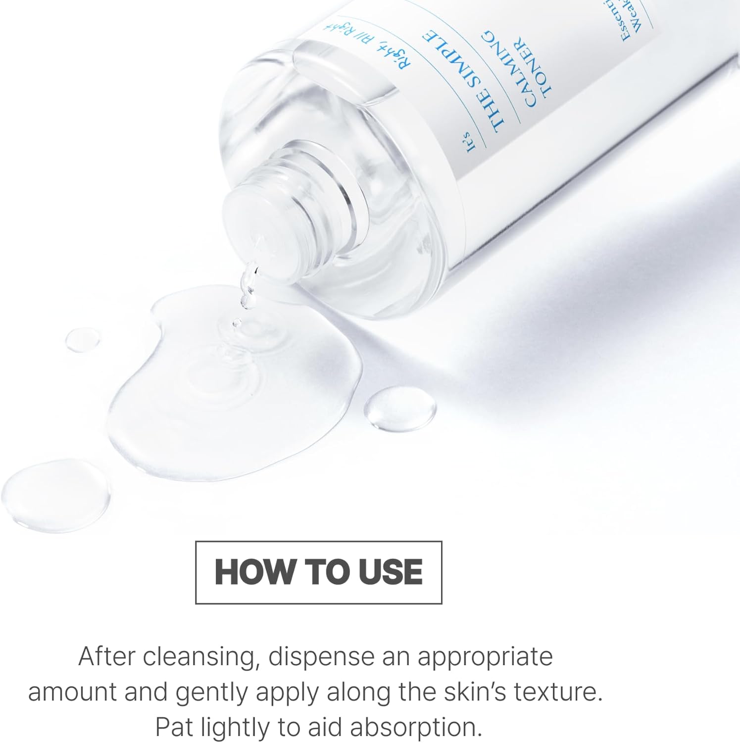 SCINIC The Simple Calming Toner 10.1 fl oz (300ml) | Vegan Face Astringent for Sensitive and Irritated Skin | Fresh Watery Texture | PH-Balanced Mild Toner | Korean Skincare - Image 7