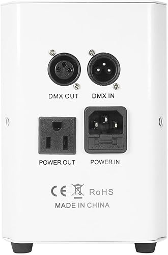 Miniatura 4 de (8) Rockville RockWedge LED blanco RGBWA+UV recargable luces DMX inalámbricas + bolsa