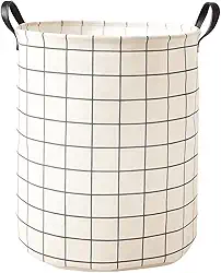 ALLMIX Cesto Organizador Roupa Suja Dobrável Multiuso 20l (Branco)