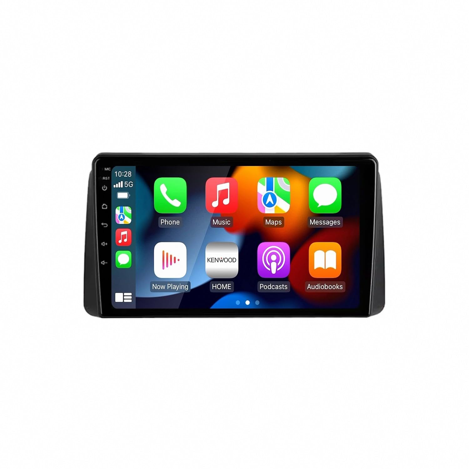 Bezprzewodowy Ekran Apple Carplay Android Auto dla Fiat Strada Idea 2012-2016 Przenośny Ekran Dotykowy Carplay Z Siri, Bluetooth, Nadajnikiem, Sterowaniem, 4 Rdzeń 4G+64G