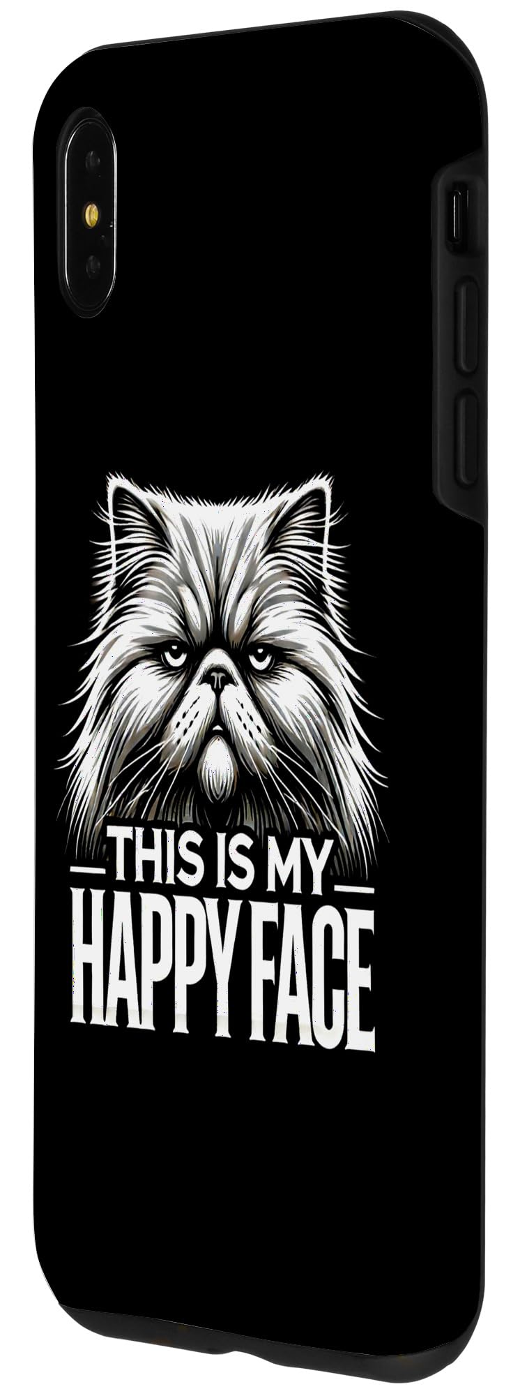 iPhone XS Max This is my Happy Face Funny Cats Case - Image 2