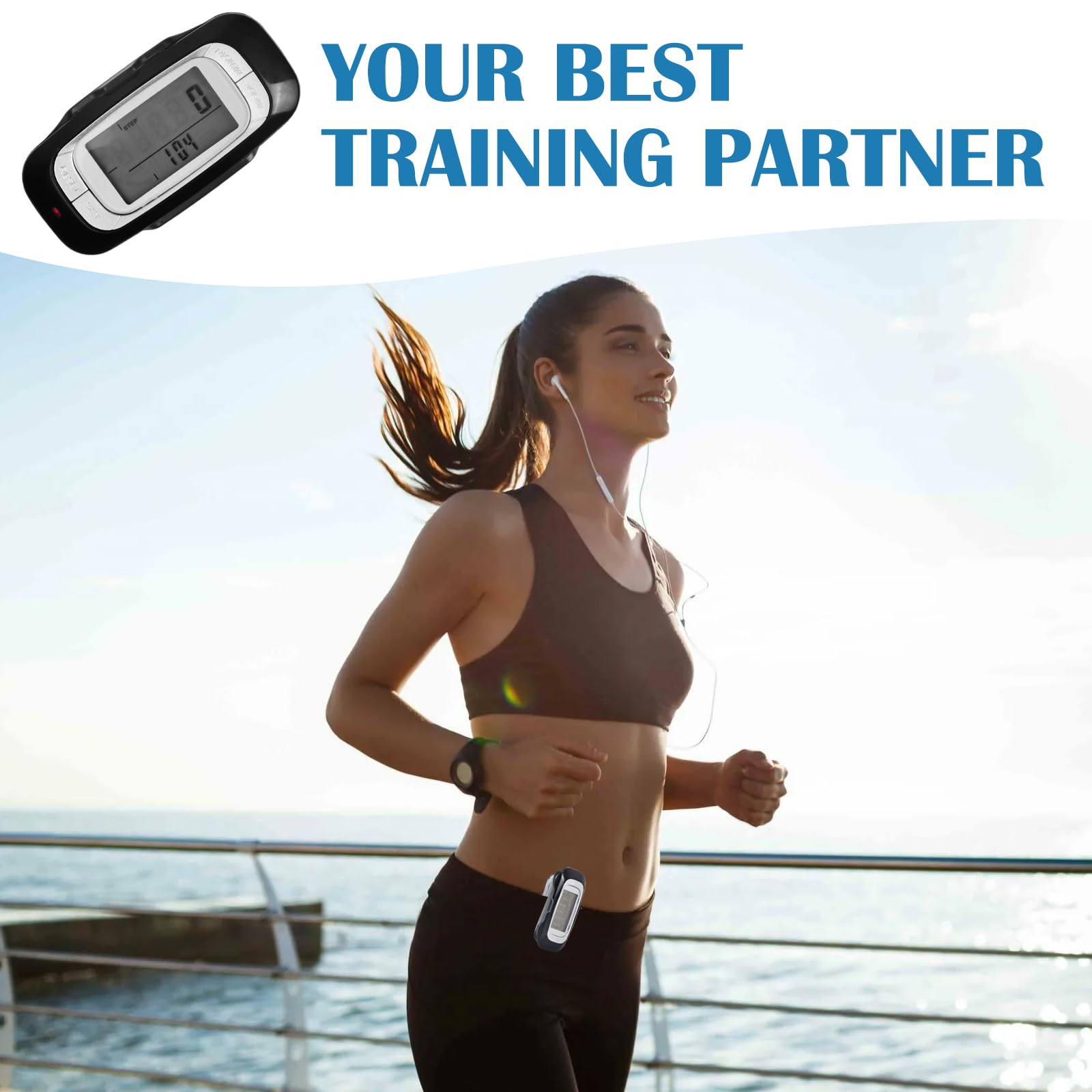 Contapassi Semplice Per Anziani Contapassi Jinlaili 3D Senza App