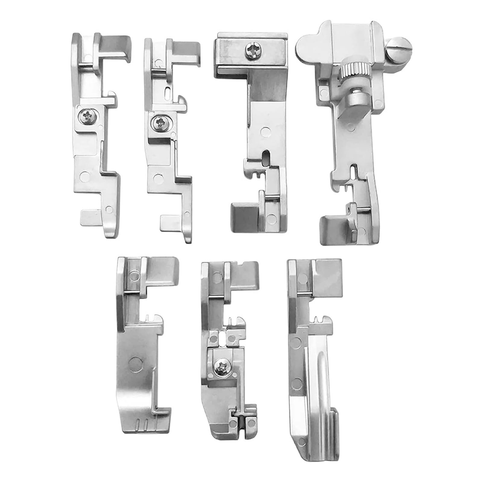 7 Piedini premistoffa multifunzionali for overlock for Singer 14CG754 14SH654 14SH754 14HD854 Accessori for Macchine da Cucire