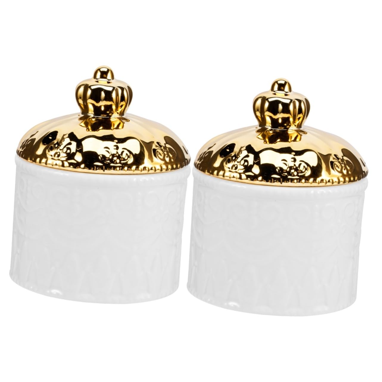 4 cajas de joyería pequeñas cuadradas para joyas, anillos, anillos, collares, cajas de recuerdo, joyas, pendientes, soportes de cerámica