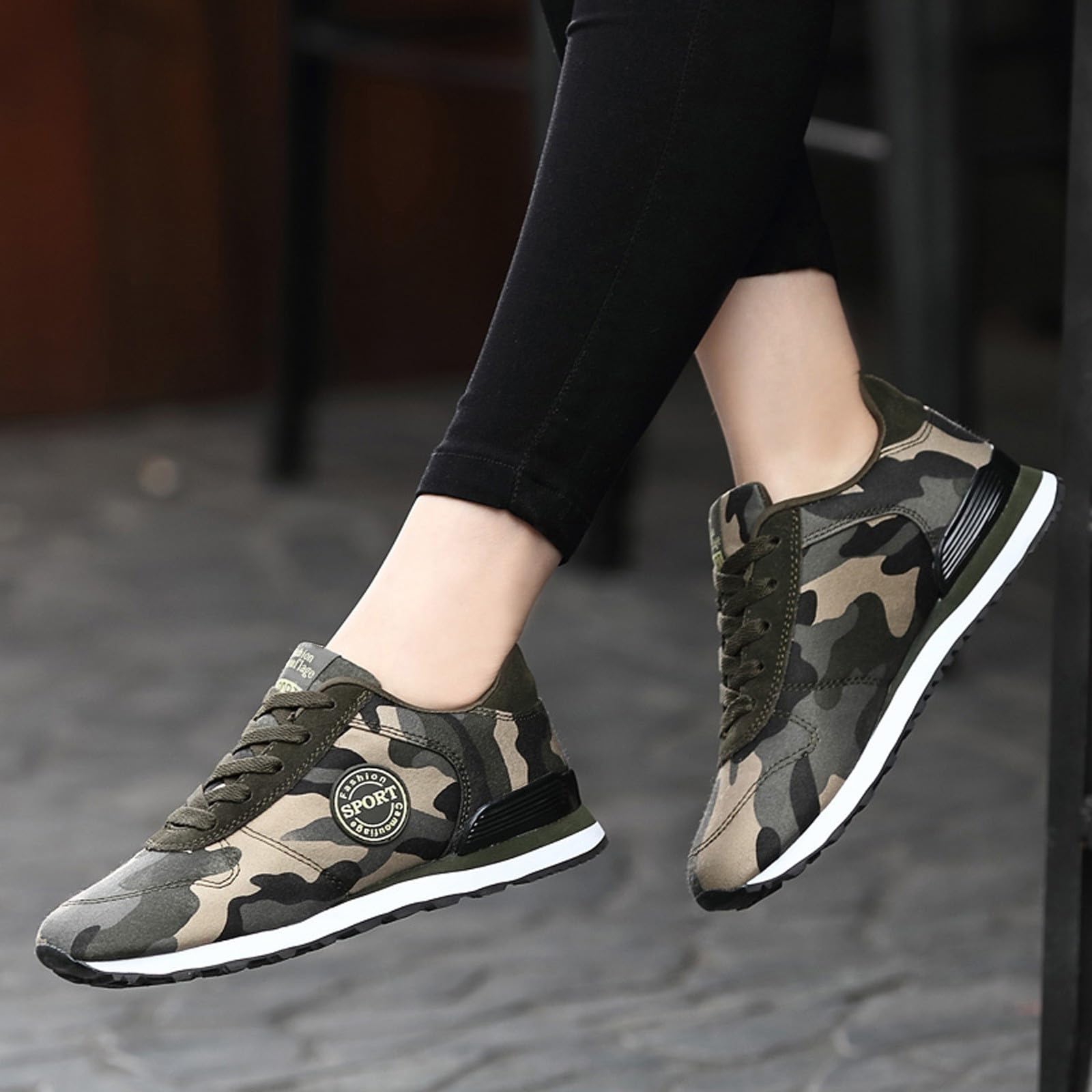 Sneaker mimetiche da donna, scarpe da corsa con buona ammortizzazione