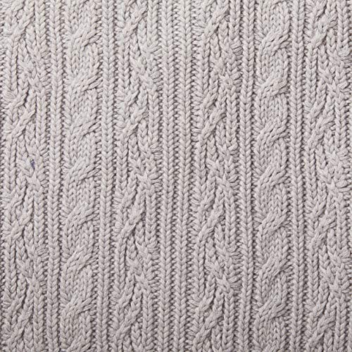 Hope & Henry Boys Grey Shawl Collar Cable Sweater #TOP3