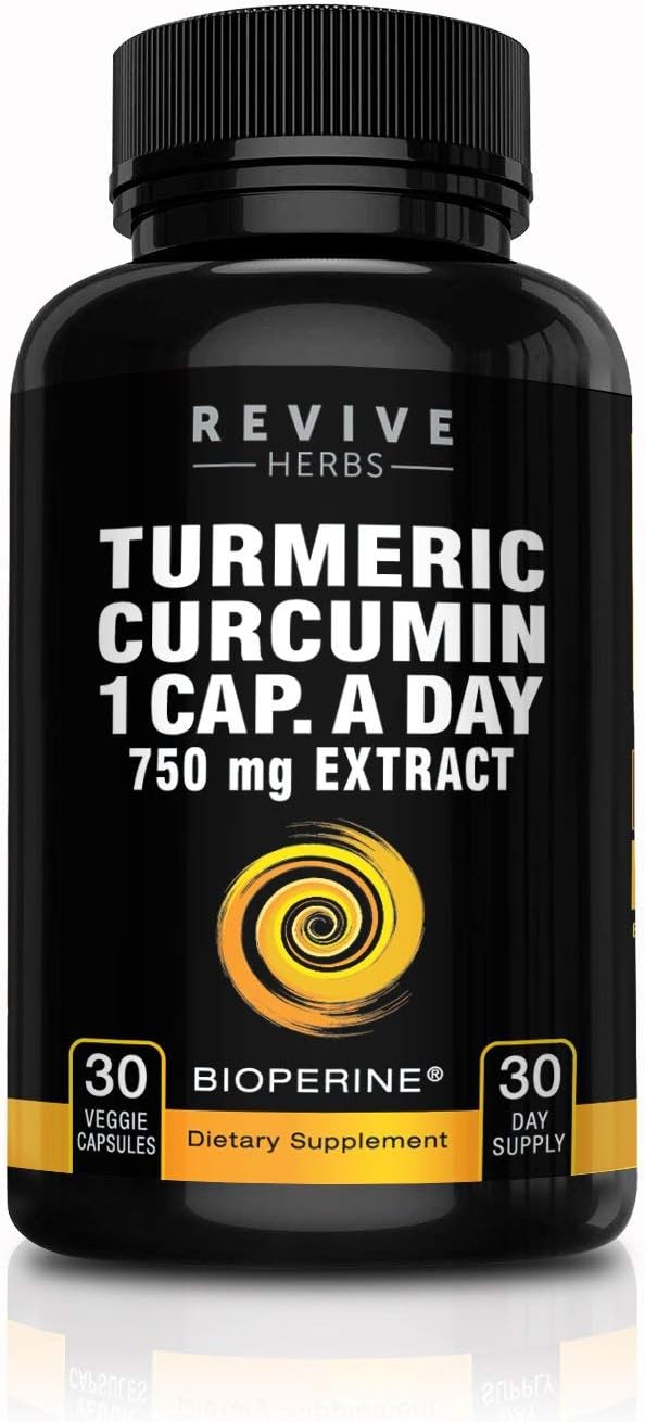 Pure Turmeric Curcumin with Bioperine. Super Strength. One Capsule A Day. Veggie Turmeric Capsules with Black Pepper. Premium Joint Support with 95% Standardized Curcuminoids.