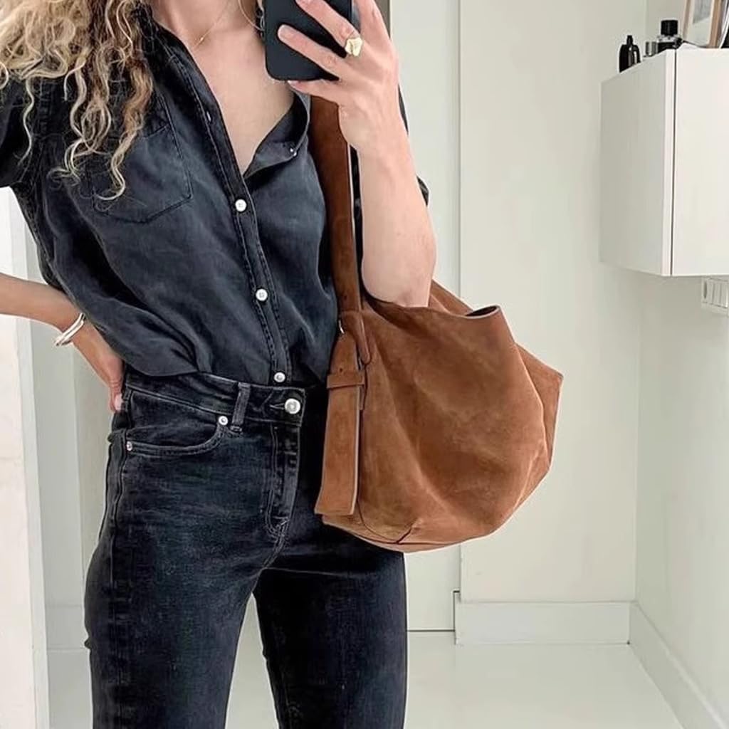 Practical Underarm Bag Corduroy Matte Finish Large Capacity Autumn Styles