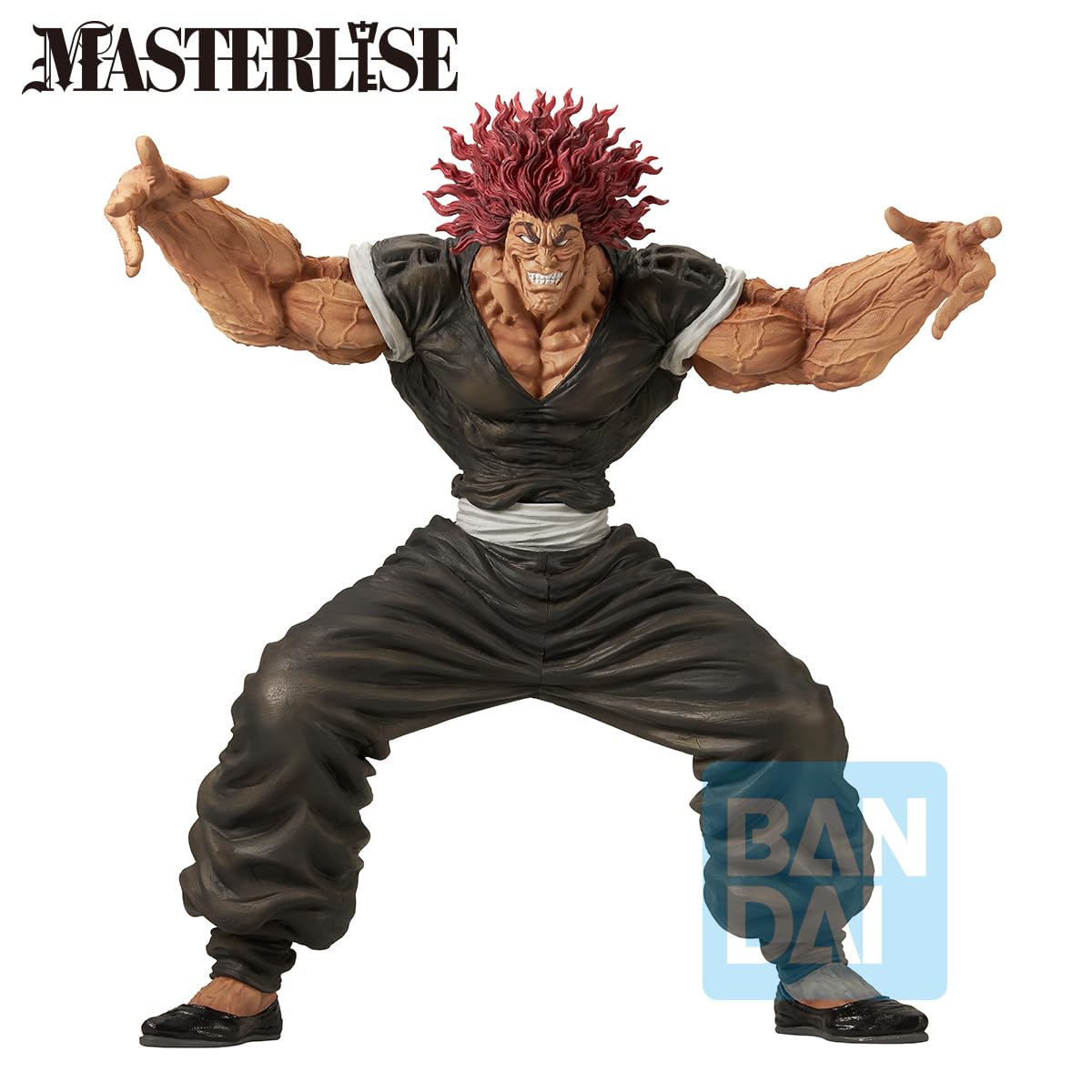 Ichibansho Figure Baki – Yujiro Hanma (Le monde peut être changé d'un coup de poing) Masterlise Statue de collection