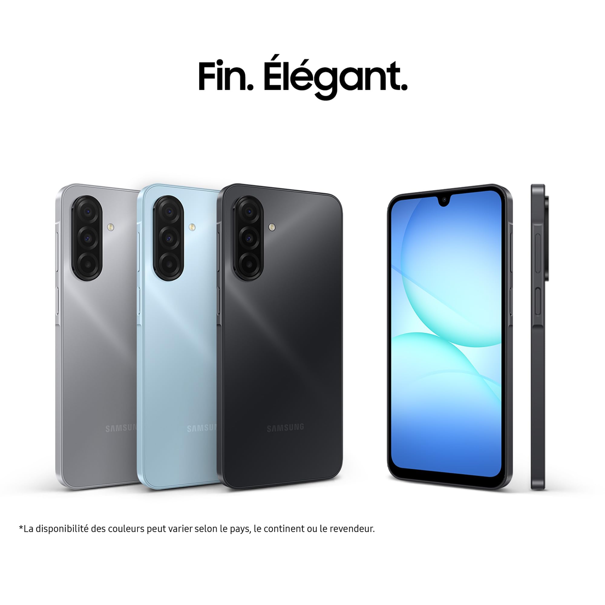 Samsung Galaxy A17 128 Go, Smartphone Android déverrouillé, écran 6,7", Batterie 5000 mAh, Noir, Version FR