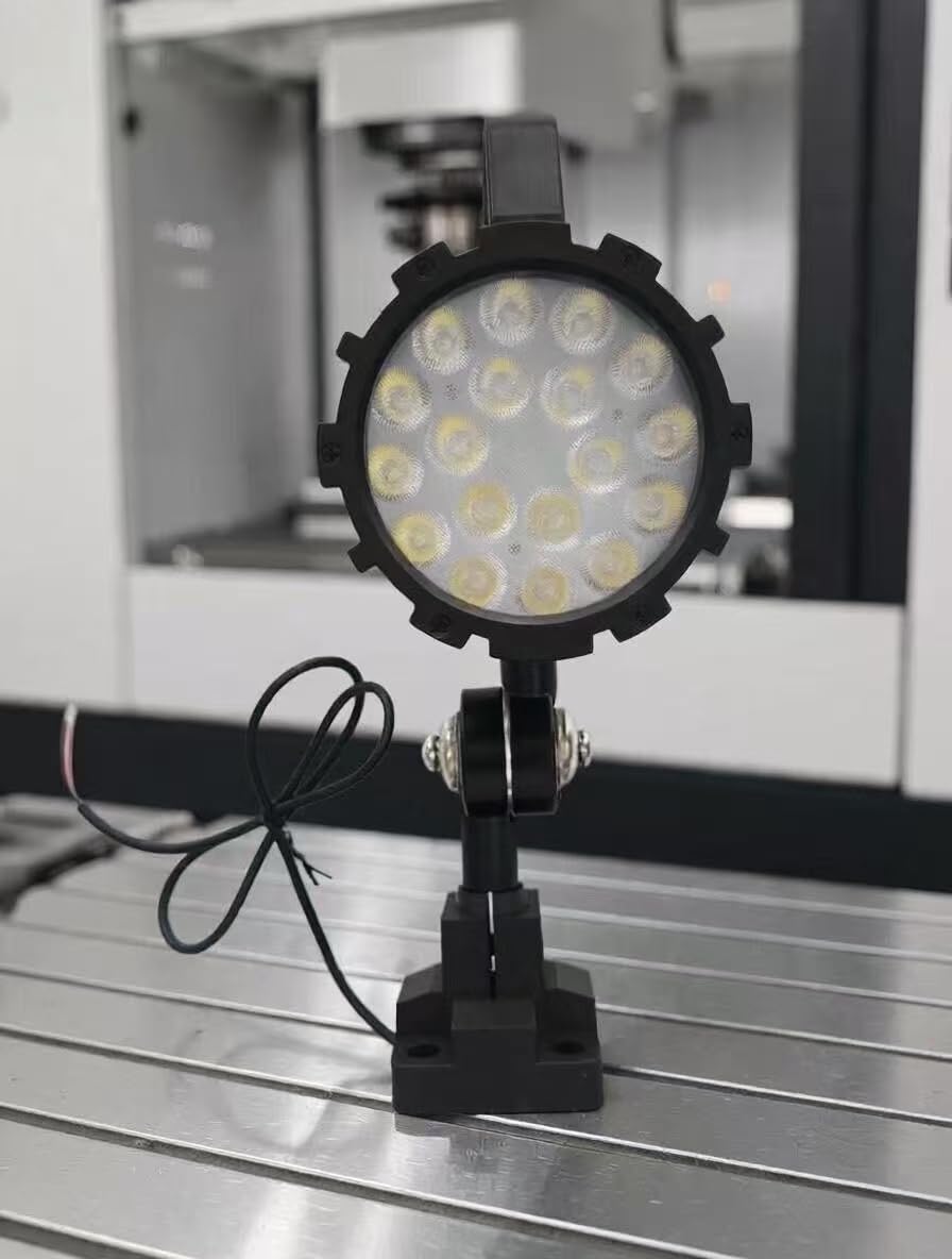 18W led máquina luces 24V lámpara de banco de trabajo de aleación de aluminio impermeable para CNC torno taladro mesa industrial iluminación-brazo corto (18, Vatios)