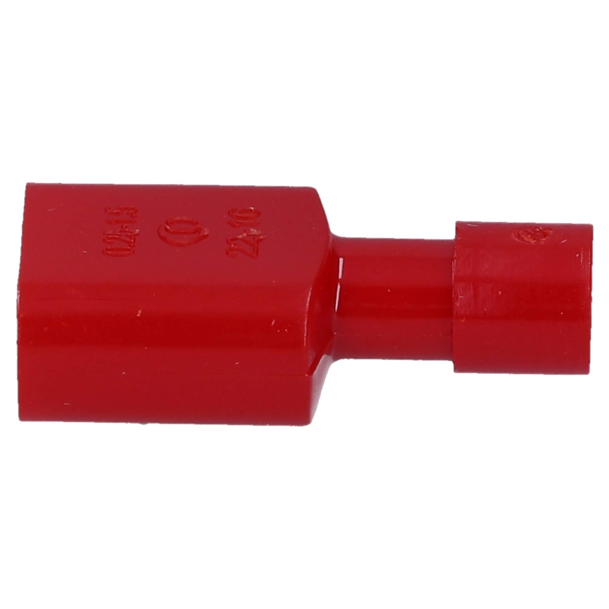 cembre RF de plano m608p 6,3 x 0,8 Rojo Aislado I 100 unidades)