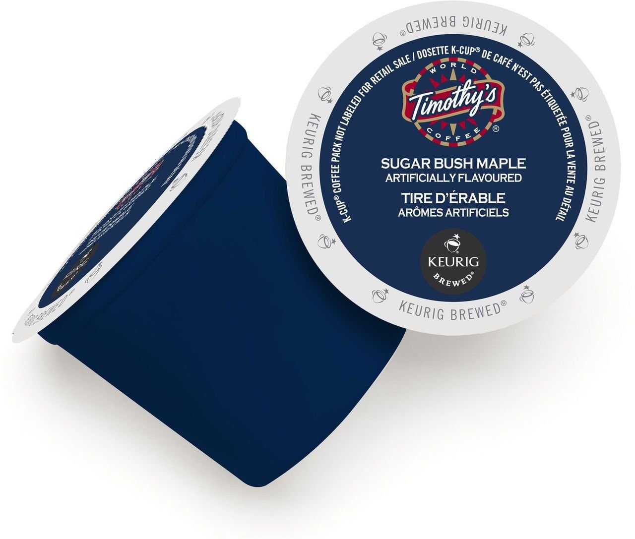 Timothy's World Coffee Sugar Bush Maple KCups Coffee