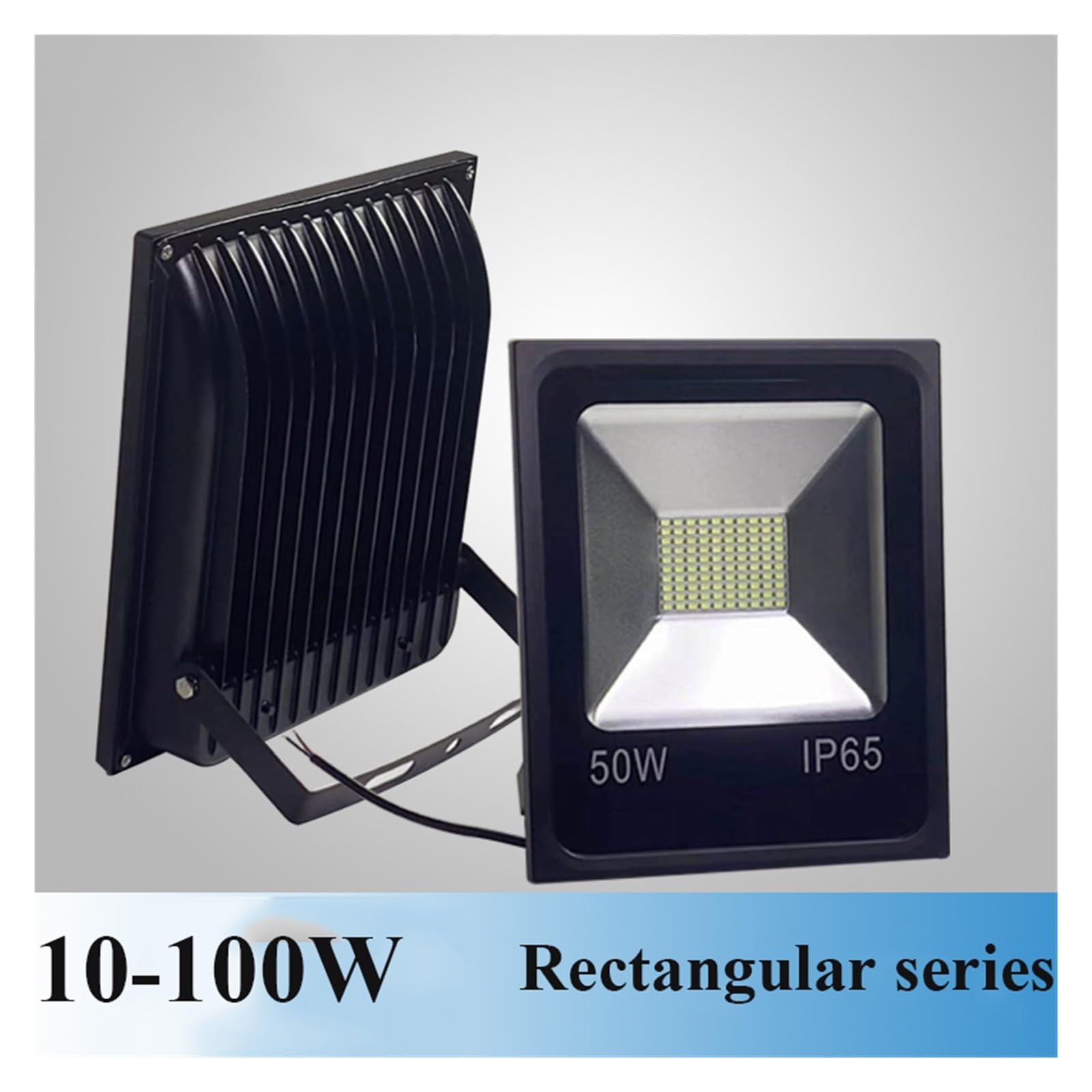 Naświetlacz LED Światło Halonowe LED 10 W 20 W 30 W 50 W 100 W O Wysokiej Jasności IP65 Wodoodporne Oświetlenie Zewnętrzne Reflektor Ścienny Światło Halonowe Oświetlenie krajobrazu RGB(SMD,50W)