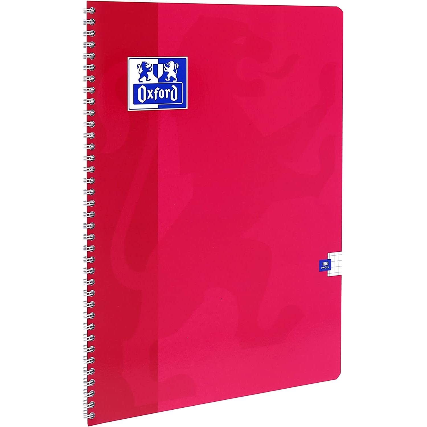 Quaderno Classico rel. integrale 240 x 320 180p./90 Fogli 90 g/m², a quadretti 5 x 5, Colori Assortiti – Confezione da 5