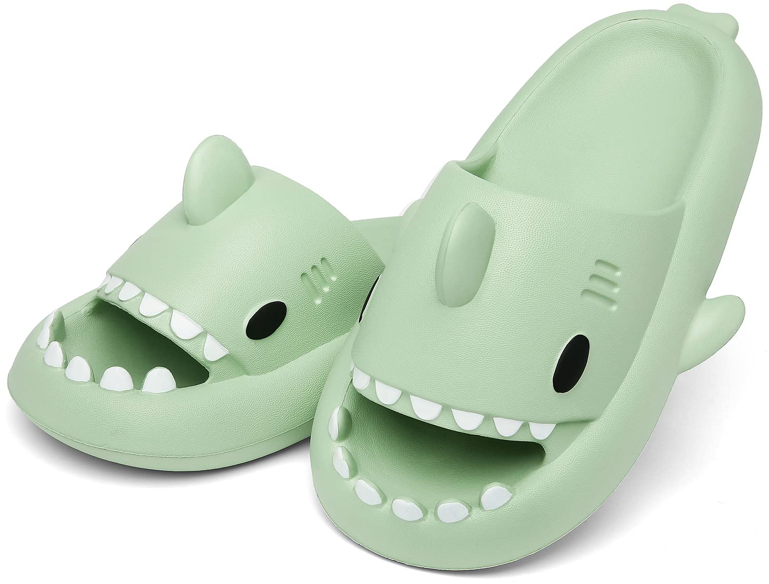 Pantuflas de Tiburón Verano para Mujer Hombre Niños Zapatos de Baño Antideslizante Zapatillas de Ducha Sandalias de Playa y Piscina Shark Slides Slippers