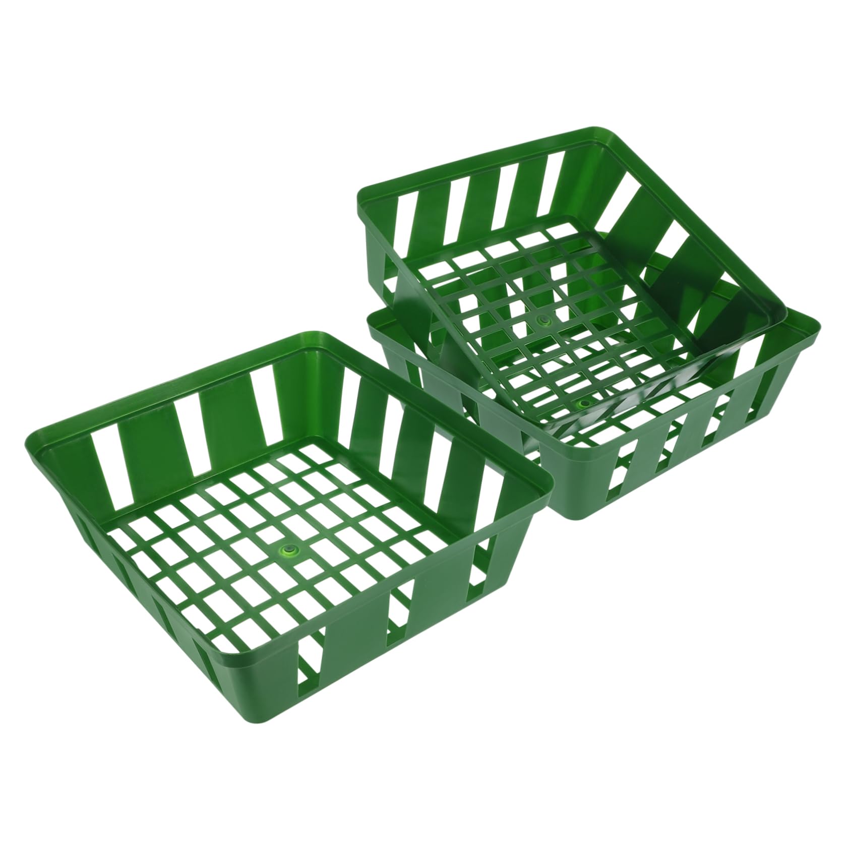 BESPORTBLE 15pièces Bacs De Culture Plastique pour Plantes Plateaux De Jardinage pour Et Légumes pour Culture Intérieure Et Extérieure