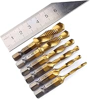 Vista 7 de Broca de taladro de vástago hexagonal de mango hexagonal Juego de taladro de mango hexagonal de 6 uds