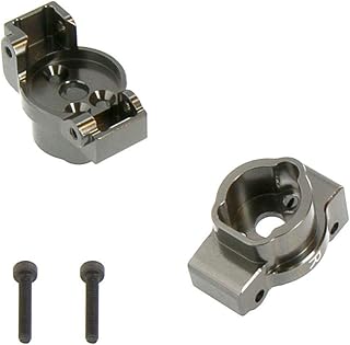 Atomik RC TRX-4 Alloy Rear Portal Drive Axle Mount, Gun Metal - 8256 - Compatible with Traxxas