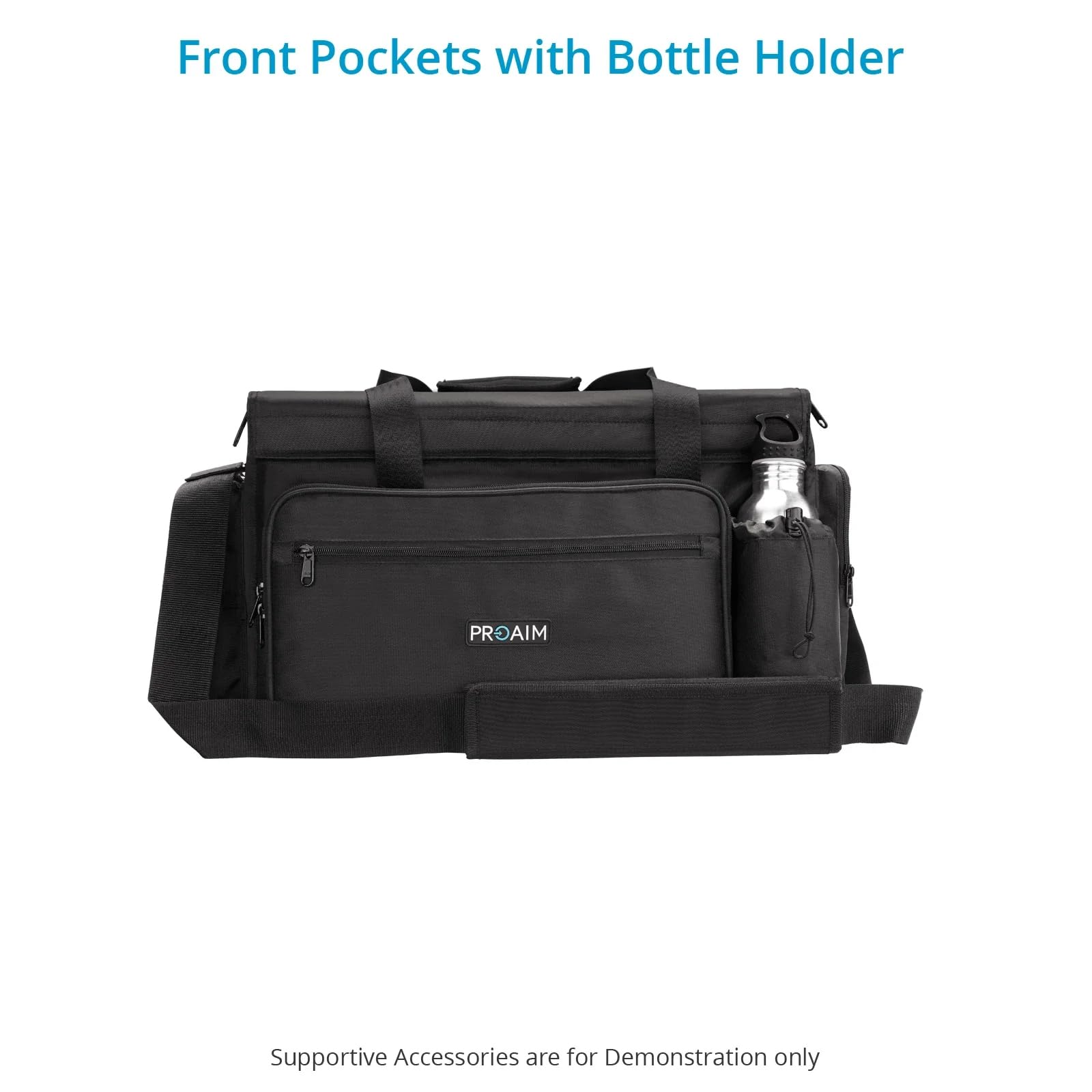 PROAIM Bolsa de producción para cámara de Video Cine Cube para fotógrafos y videógrafos. para Equipos de cámara Profesionales, asistentes y técnicos de cámara (P-CBCC-01)