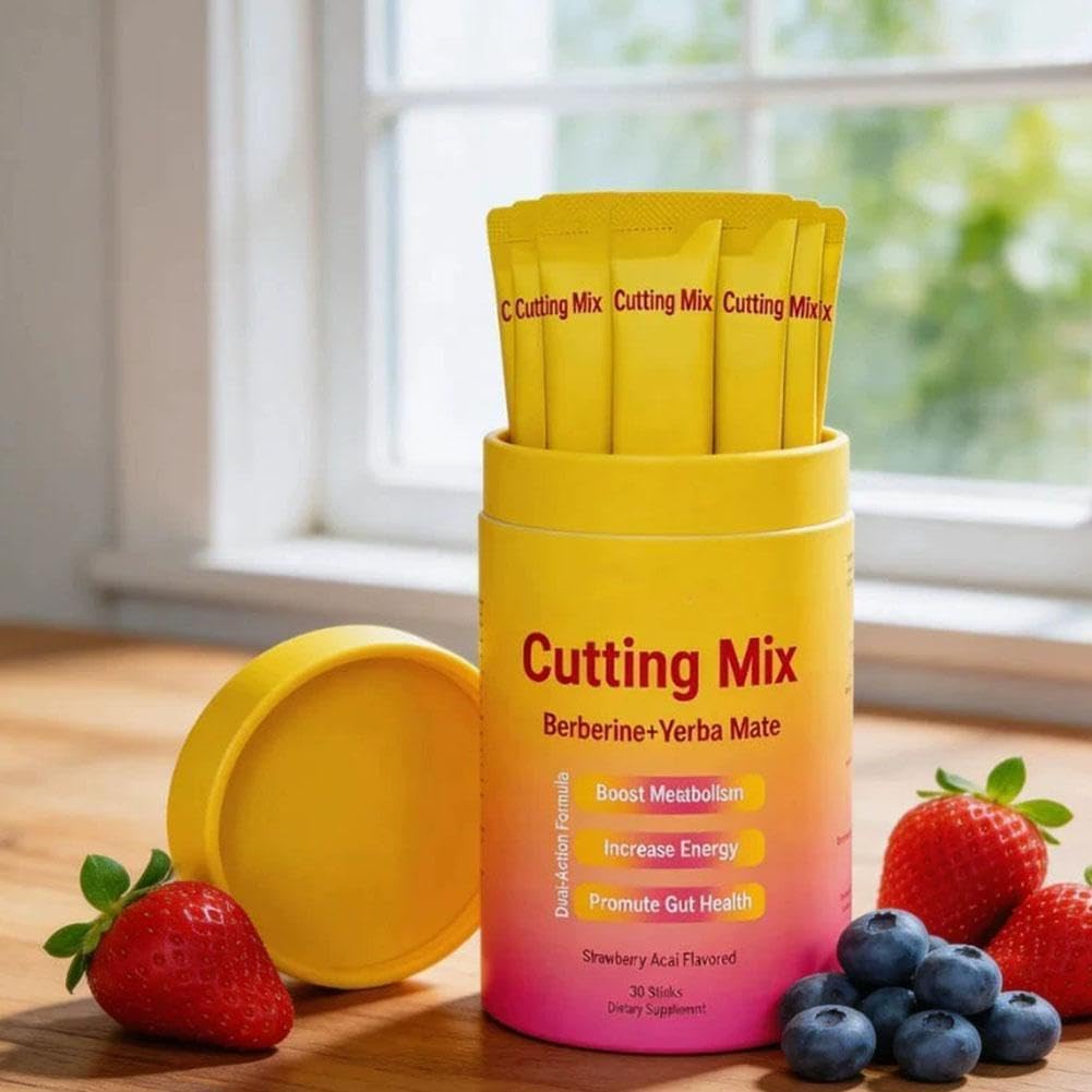 Mezcla de bebida de corte doble acción antojo y metabolismo vegano apoya la saciedad Aç & Health Gut Signaling energía de fresa