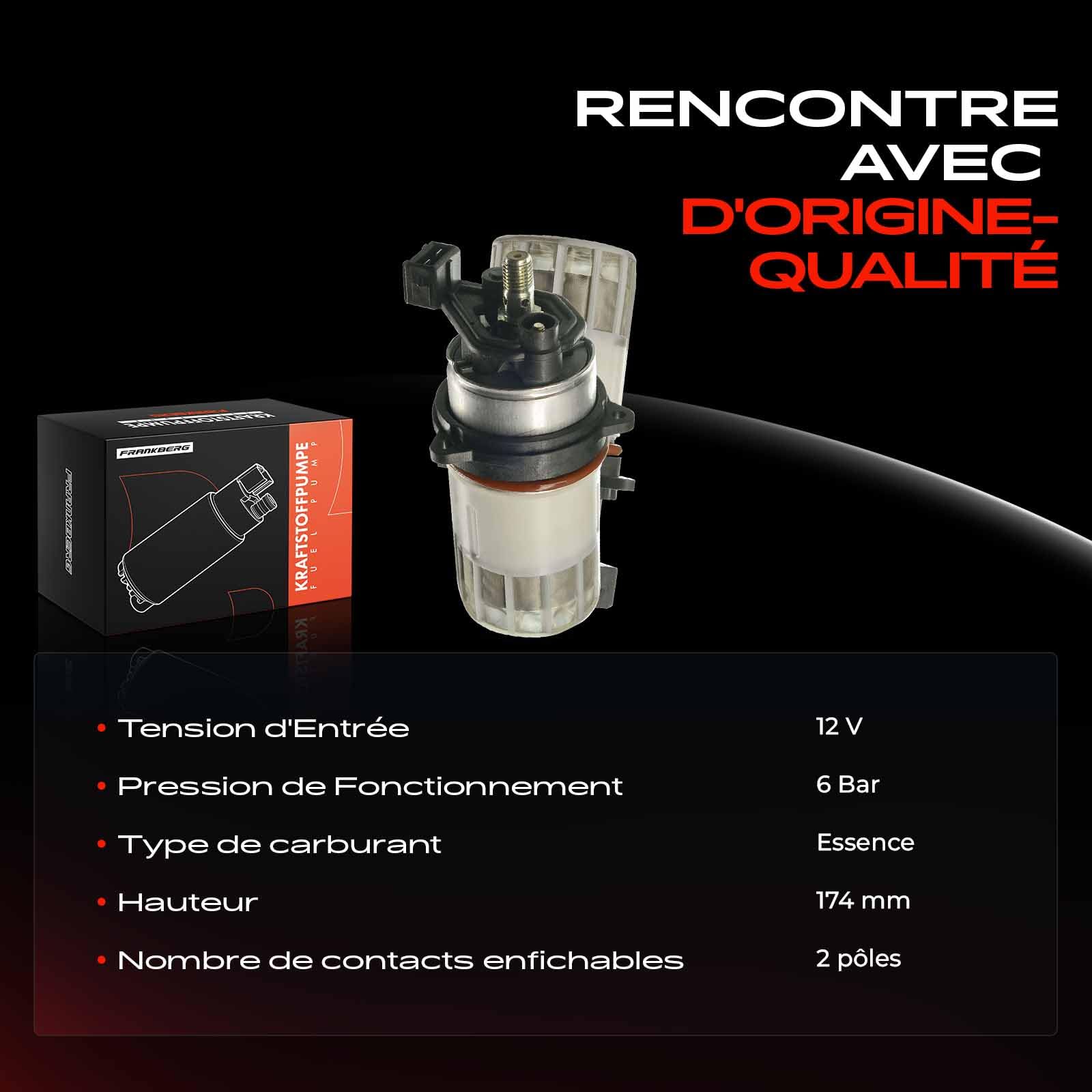 Frankberg Pompe à carburant, pompe à essence