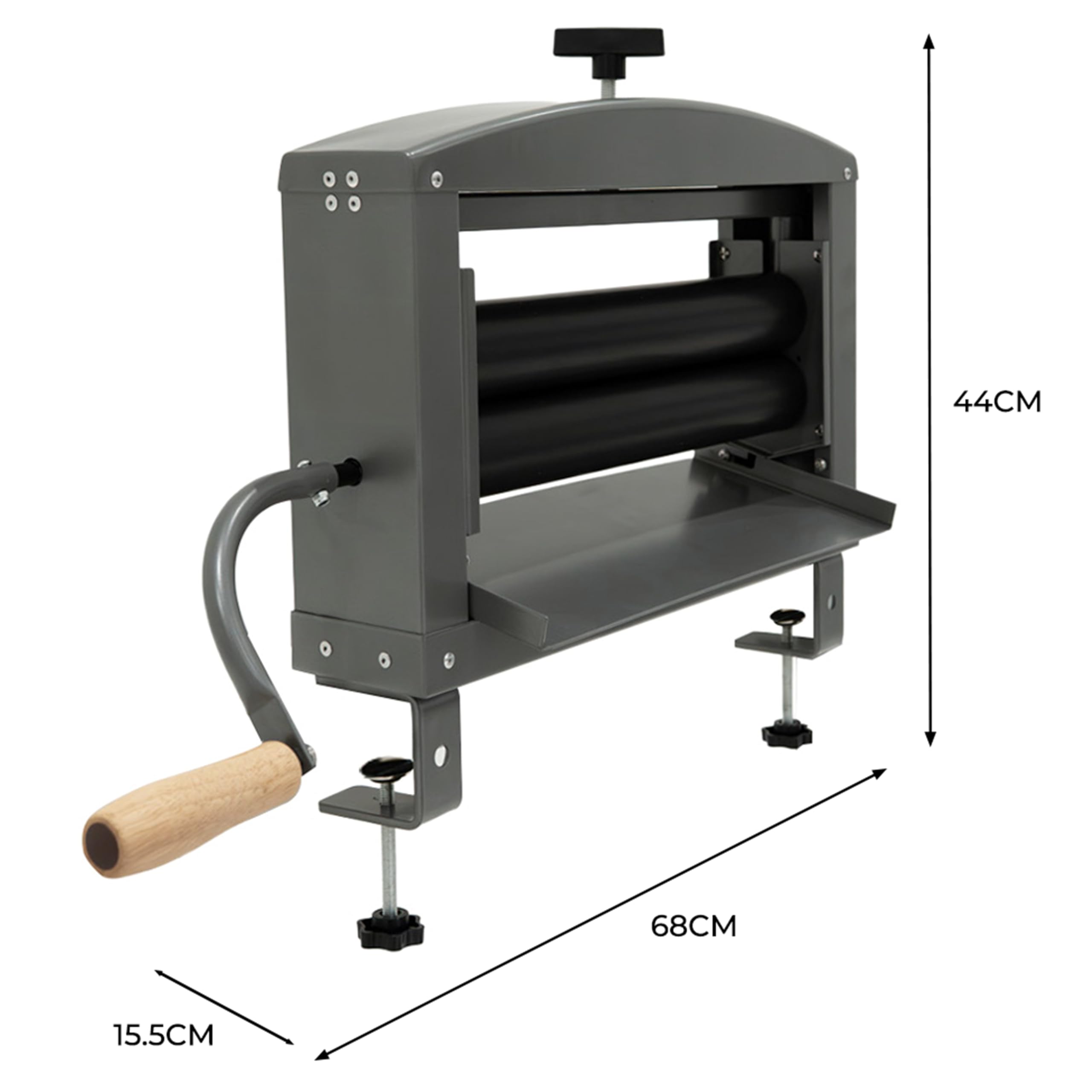 Strizzatore manuale per bucato a manovella con rulli NBR, rimuove fino al 95% dell’acqua; ideale per uso portatile senza corrente, per campeggio, viaggio in RV o auto, per asciugamani, panni e spugne