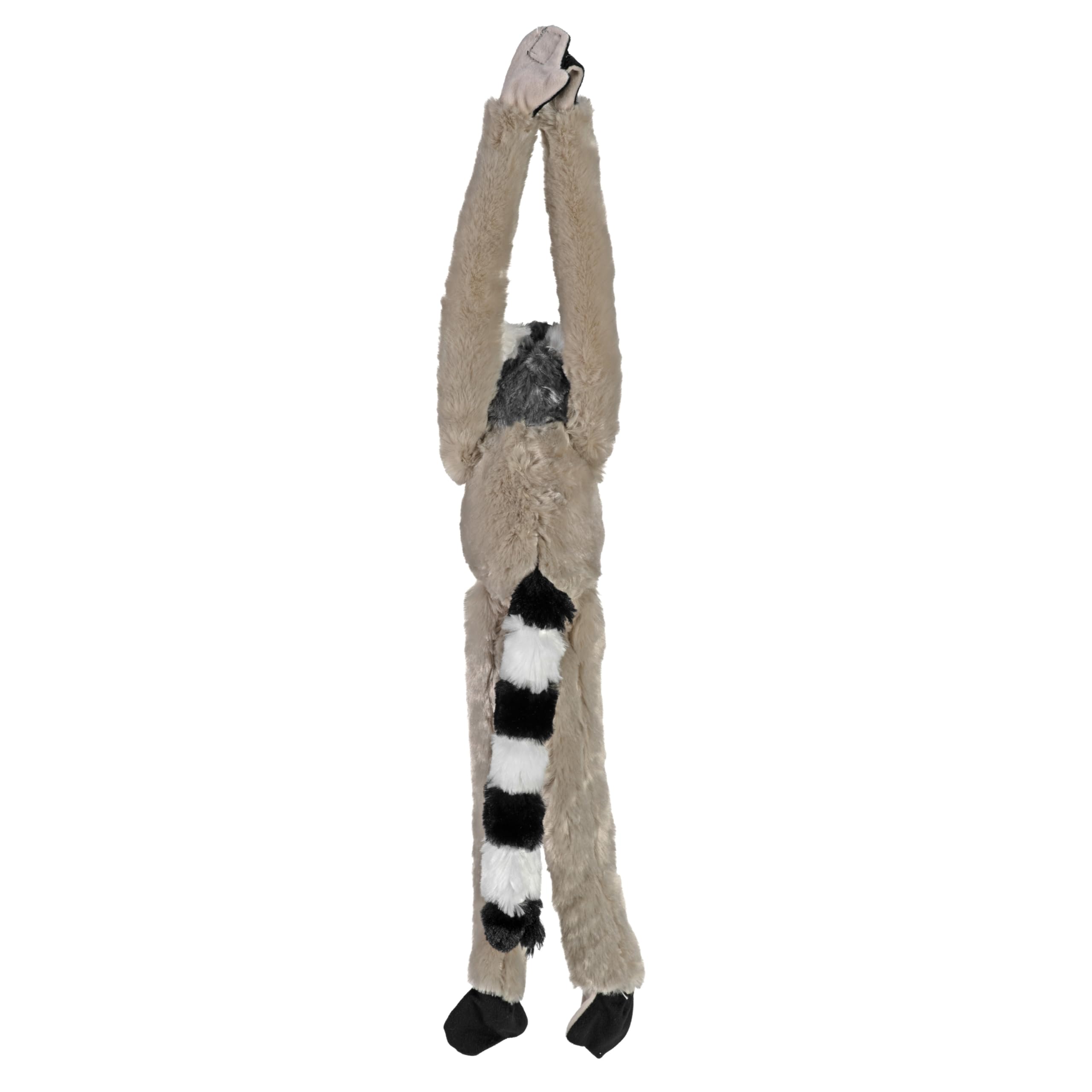 Wild Republic- Ecokins Hanging Lemure dalla Coda ad Anelli, Colore, 25770